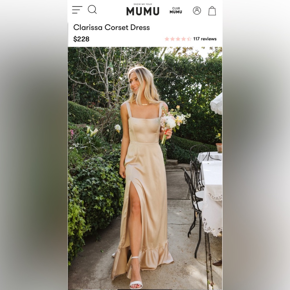 Show Me Your Mumu Clarissa Corset dress